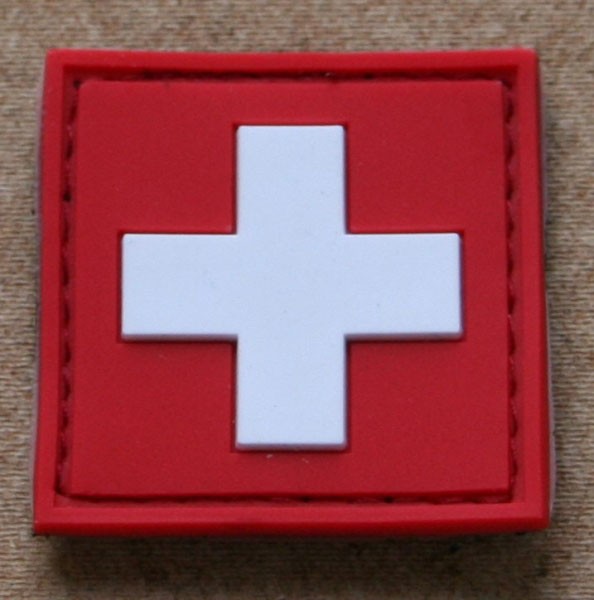FB Schweiz, bunt, Gummiabzeichen