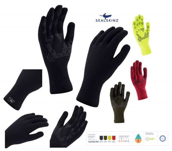 SEALSKINZ Ultra Grip Gloves