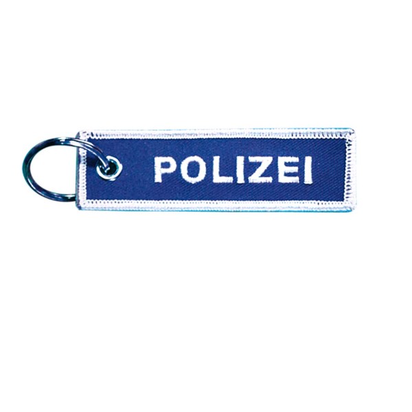 MMB Schlüsselanhänger "Polizei" - blau