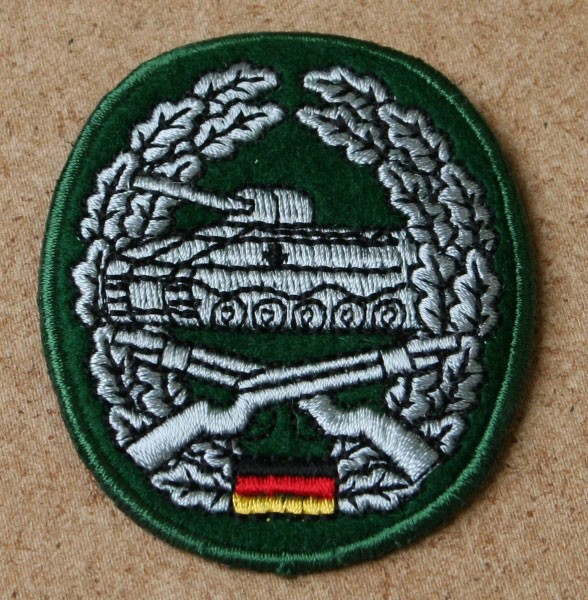 FB Bw Barettabzeichen gestickt - Panzergrenadiertruppe